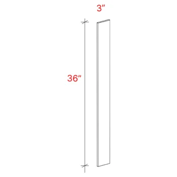 Shaker Grey Universal Filler 3_ X 36_