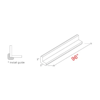 Shaker Natural 96_w Outside Corner Molding (1)